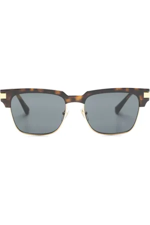 VERSACE Eckige Sonnenbrille mit Logo