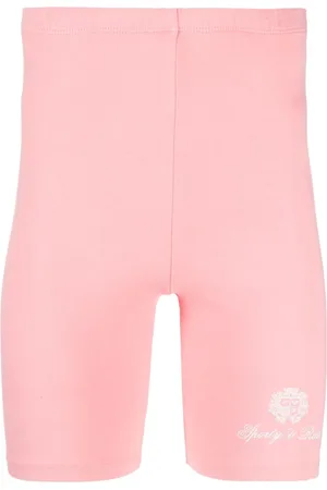 Sporty & Rich Radlerhose mit Logo-Print