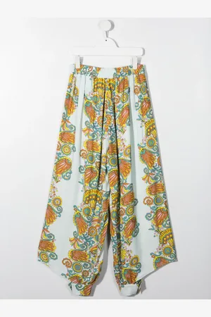 Lanvin Ausgestellte Hose mit Blumen-Print