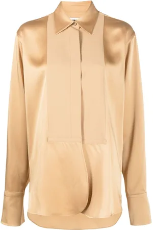 Jil Sander Hemd mit Satin-Finish