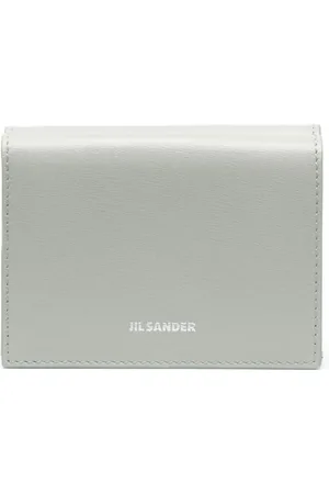 Jil Sander Portemonnaie mit Logo-Stempel