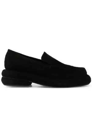 ECKHAUS LATTA Stacked Loafer aus Wildleder