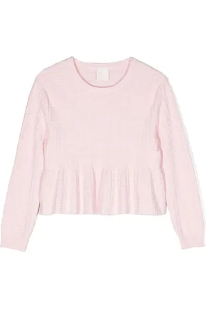 Givenchy Gerafftes T-Shirt mit Logo