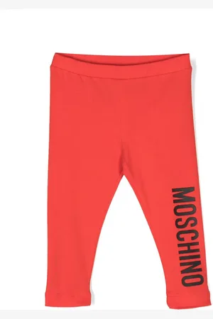 Moschino Leggings mit Logo-Print
