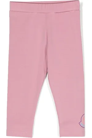 Moncler Leggings mit Logo-Etikett