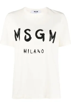 Msgm T-Shirt mit Logo-Print