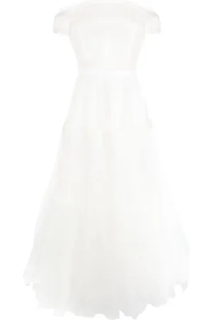 Ana Radu Schulterfreies Maxikleid
