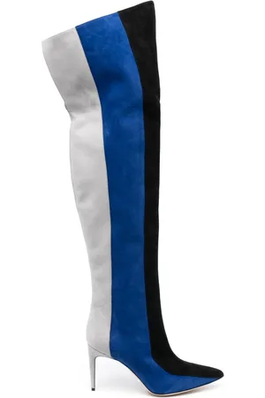Manolo Blahnik Chicuyuhi Overknee-Stiefel 85mm