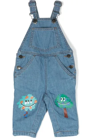Stella McCartney Jeans-Latzhose mit Print