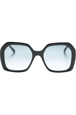 Stella McCartney Eckige Sonnenbrille mit Logo