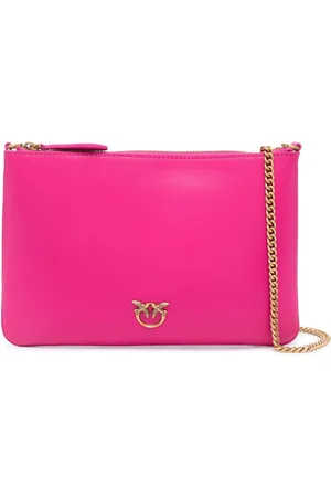 Pinko Classic Clutch aus Leder