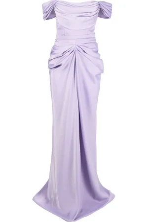 Ana Radu Schulterfreies Maxikleid