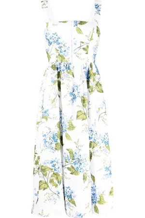 Reformation Tagliatelle Midikleid