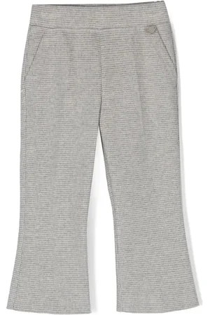 MONNALISA Ausgestellte Hose mit Hahnentrittmuster