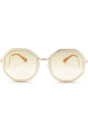 Marni Sonnenbrille mit rundem Gestell