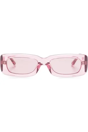 Linda Farrow X The Attico Mini Marfa Sonnenbrille mit eckigem Gestell