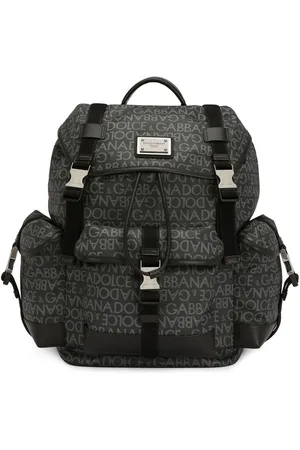Dolce & Gabbana Jacquard-Rucksack mit Logo
