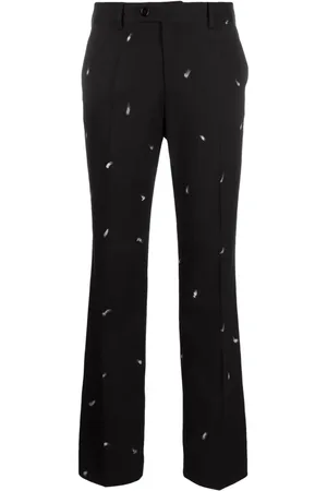Maison Margiela Cropped-Hose mit Farbklecksen