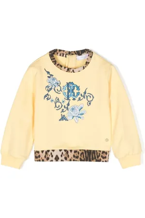 Roberto Cavalli Sweatshirt mit Leopardenmuster