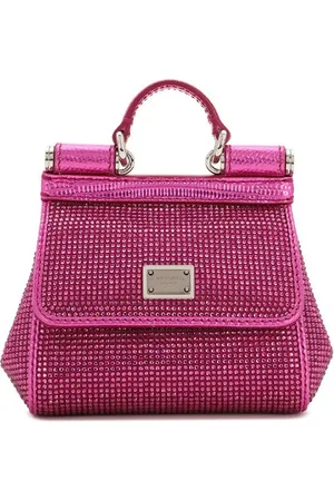 Dolce & Gabbana Sicily Mini-Tasche mit Strass