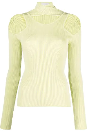 COPERNI Gerippter Pullover mit Cut-Outs