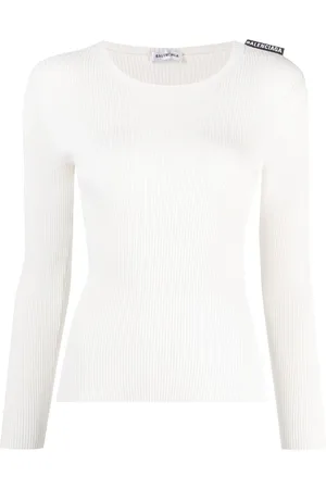 Balenciaga Geripptes Strickoberteil