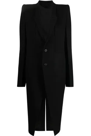 Rick Owens Mantel mit Knöpfen