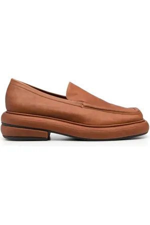 ECKHAUS LATTA Stacked Loafer aus Wildleder