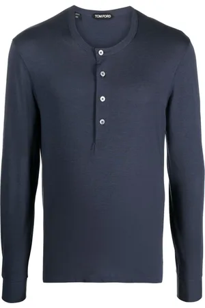 Tom Ford Klassisches Langarmshirt