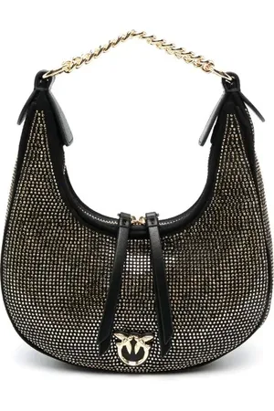 Pinko Mini Brioche Tote Bag mit Verzierung