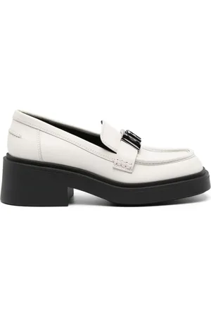 Furla Loafer mit Logo-Schild