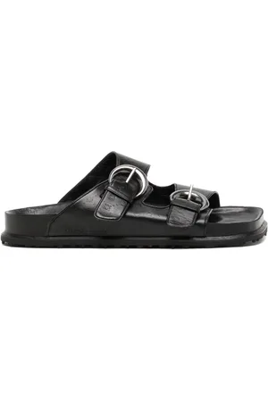 Marine Serre Sandalen mit Schnallenriemen
