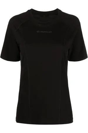 Moncler T-Shirt mit Logo-Stickerei