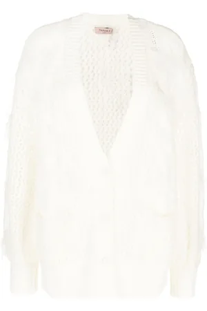 Twin-Set Cardigan mit V-Ausschnitt