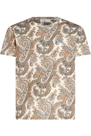 Etro T-Shirt mit Paisleymuster