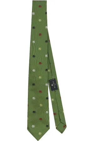 Etro Seidenkrawatte aus Logo-Jacquard