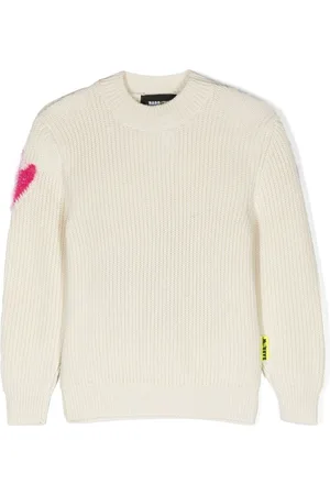 BARROW Intarsien-Pullover mit rundem Ausschnitt