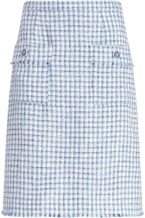 Etro Midirock aus Tweed