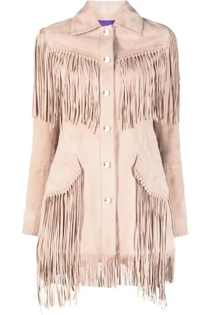 Philipp Plein Oversized-Jacke mit Fransen