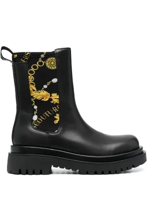 VERSACE Stiefeletten mit Print