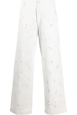 Emporio Armani Jeans mit Farbklecksen