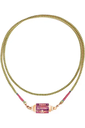 Marie Lichtenberg 18kt Rotgoldhalskette mit Diamanten