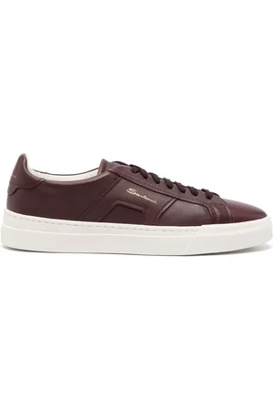 santoni Sneakers mit Logo-Print