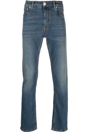 Etro Halbhohe Straight-Leg-Jeans