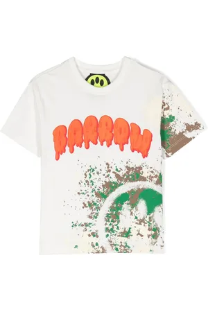 BARROW T-Shirt mit Farbklecks-Print