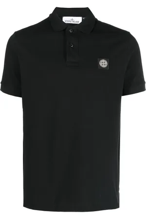 Stone Island Poloshirt mit Logo-Stickerei