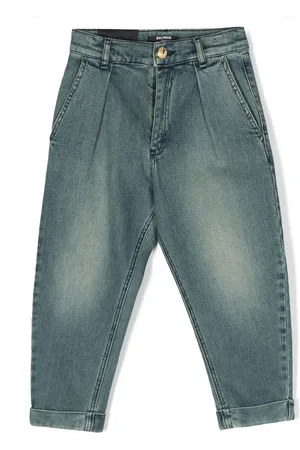 Balmain Jeans mit Bundfalten