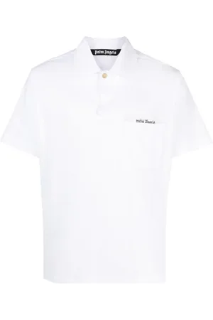 Palm Angels Poloshirt mit Sartorial Tape
