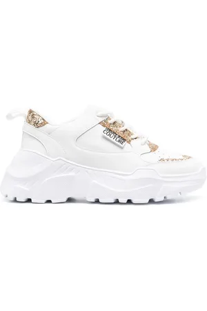 VERSACE Sneakers mit Glitter