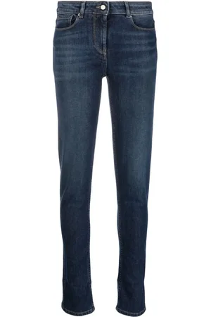 Fabiana Filippi Halbhohe Slim-Fit-Jeans